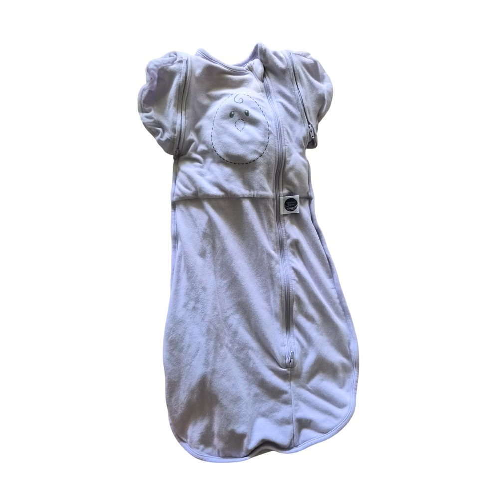 Nested Bean Zen One Swaddle Lavender Purple Weighted Sleep Sack Size S 3-6 Month